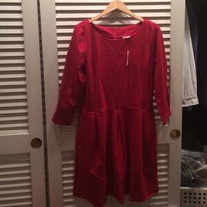 Banana Republic Red Dress